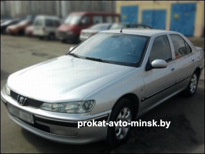 Прокат седана PEUGEOT 406 в Минске без водителя