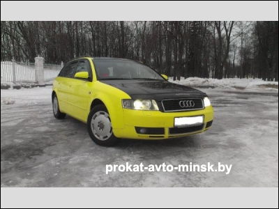 Прокат универсала AUDI A4 B6 в Минске без водителя